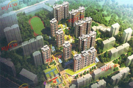 出售龙都格林学府2室2厅1卫95.22平精装修